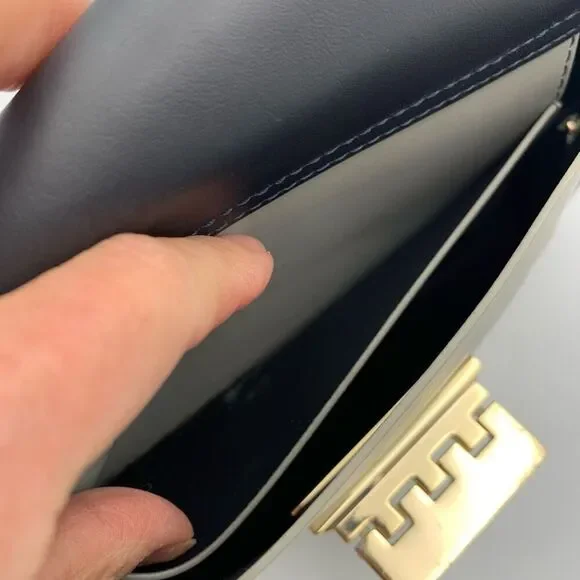 ZAC ZAC Posen Eartha Folded Gusset Chain Crossbody Bag in Gray - Picture 8 of 12